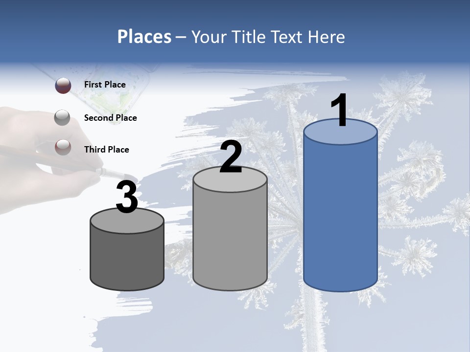 Dive Flipper Sport PowerPoint Template