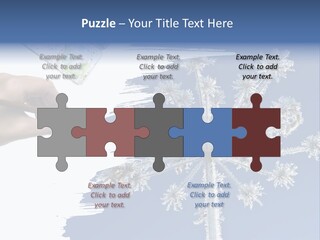 Dive Flipper Sport PowerPoint Template