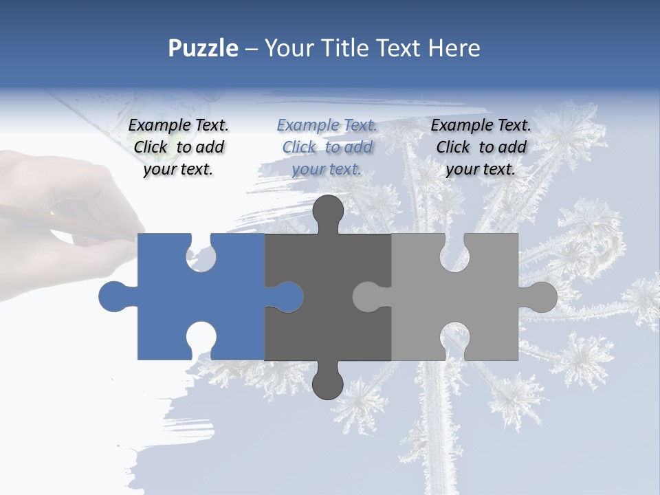 Dive Flipper Sport PowerPoint Template