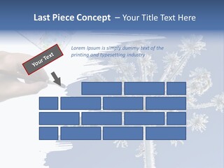 Dive Flipper Sport PowerPoint Template