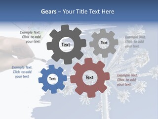 Dive Flipper Sport PowerPoint Template