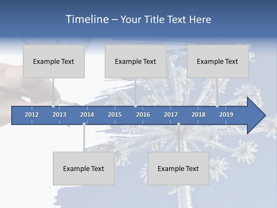 Dive Flipper Sport PowerPoint Template