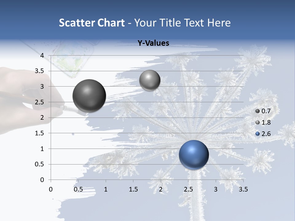 Dive Flipper Sport PowerPoint Template