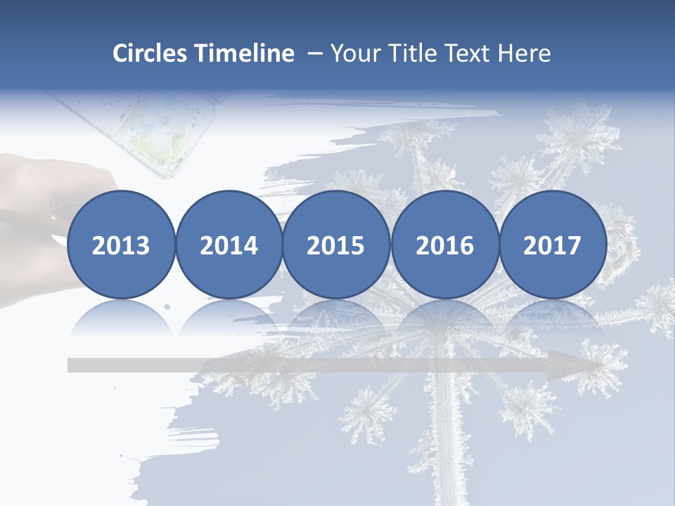 Dive Flipper Sport PowerPoint Template