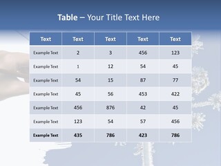 Dive Flipper Sport PowerPoint Template