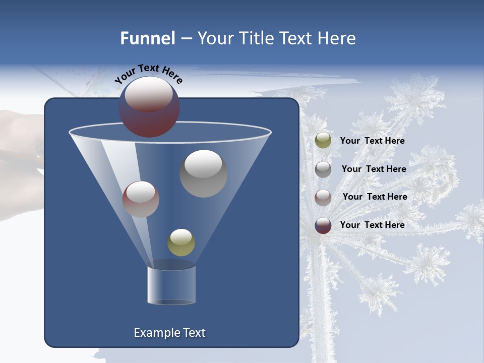 Dive Flipper Sport PowerPoint Template