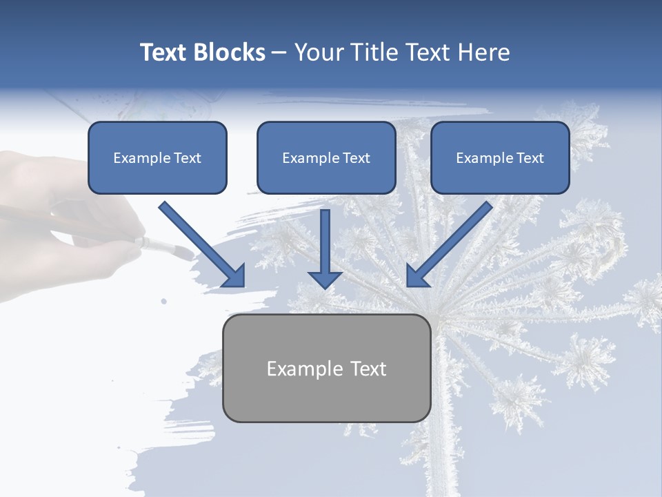 Dive Flipper Sport PowerPoint Template