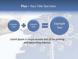 Dive Flipper Sport PowerPoint Template