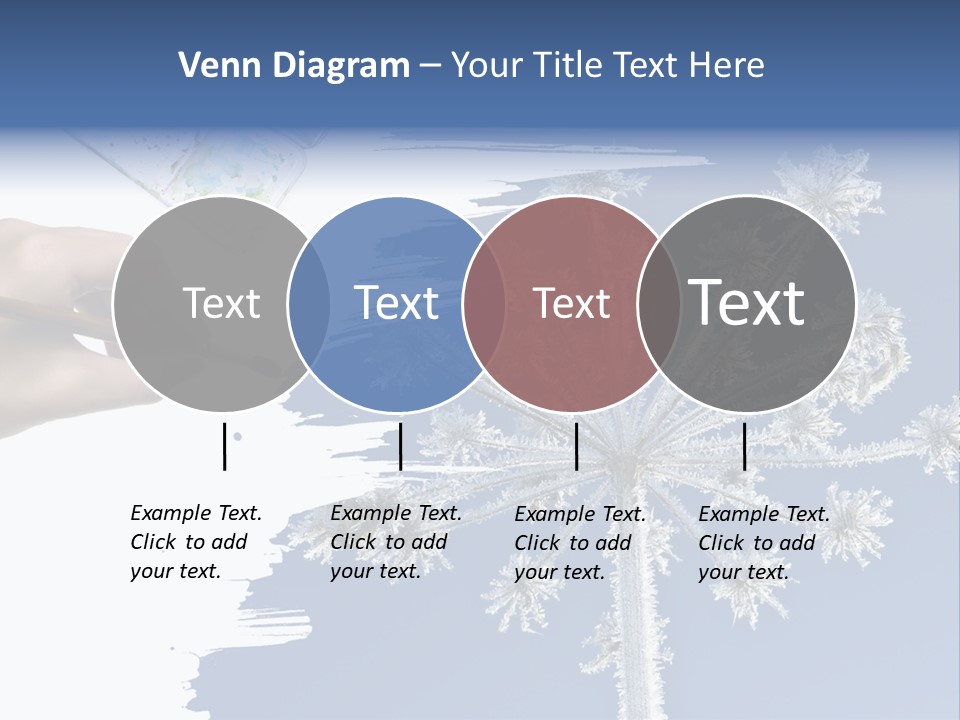 Dive Flipper Sport PowerPoint Template