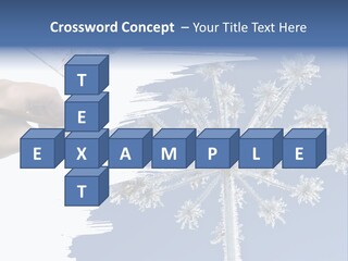 Dive Flipper Sport PowerPoint Template