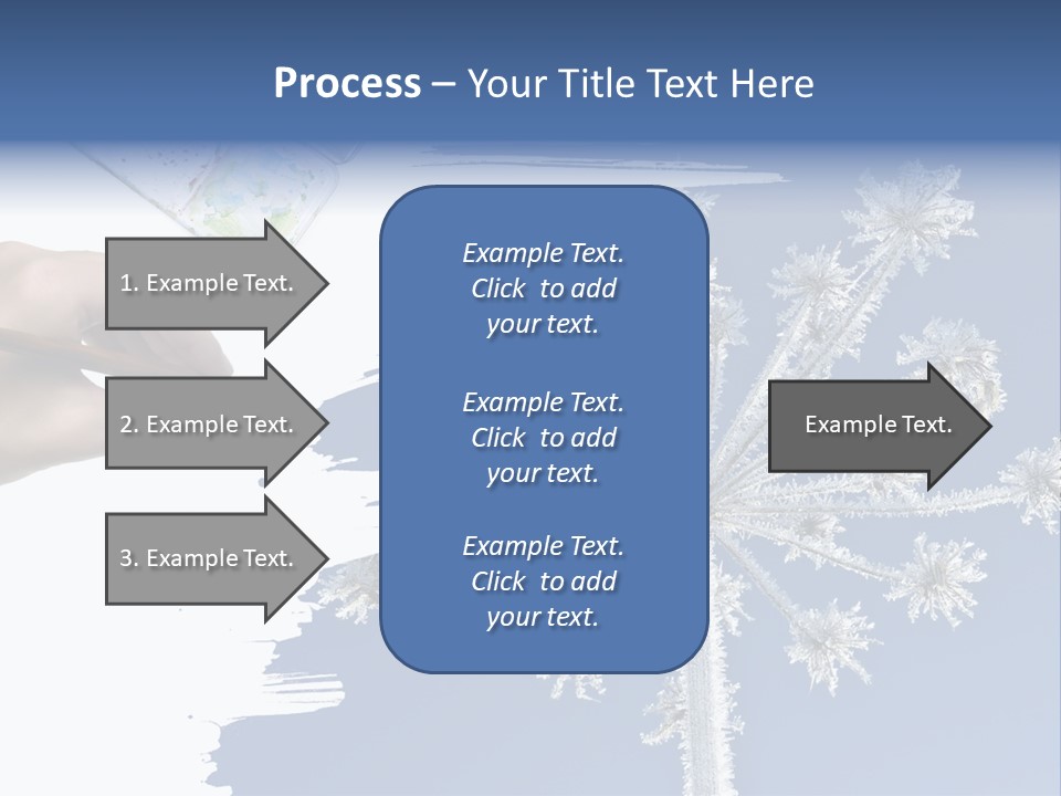 Dive Flipper Sport PowerPoint Template