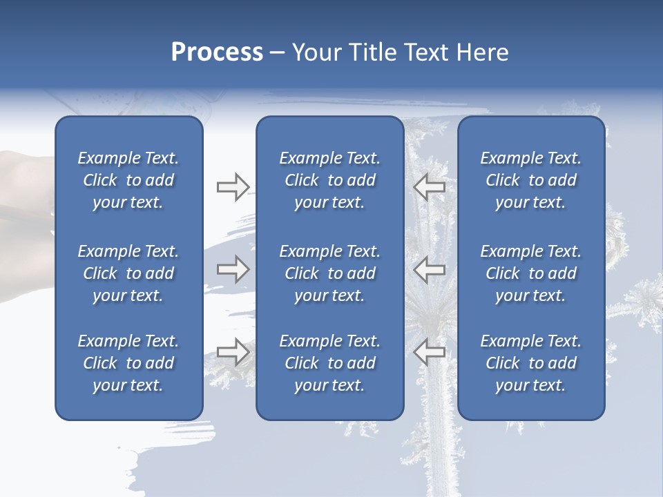 Dive Flipper Sport PowerPoint Template
