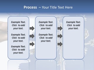Dive Flipper Sport PowerPoint Template