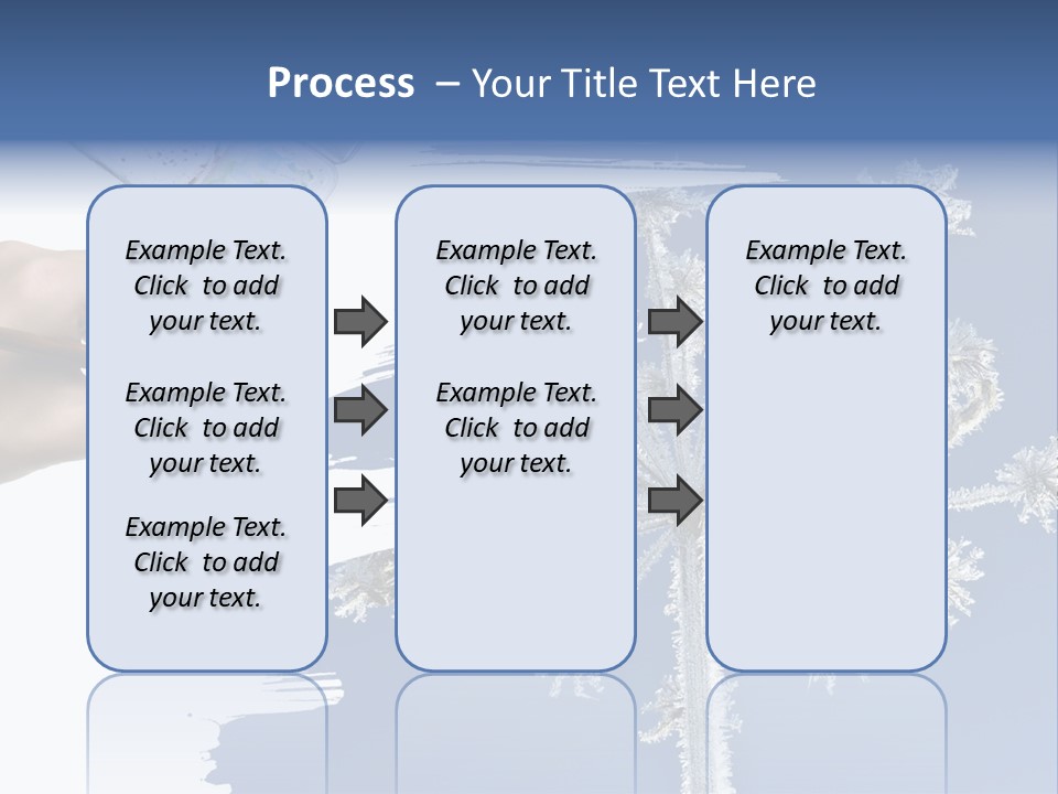 Dive Flipper Sport PowerPoint Template