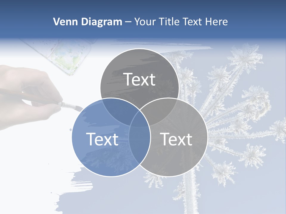 Dive Flipper Sport PowerPoint Template