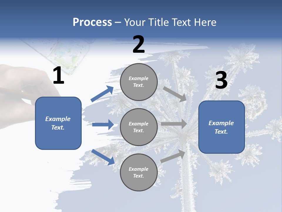 Dive Flipper Sport PowerPoint Template