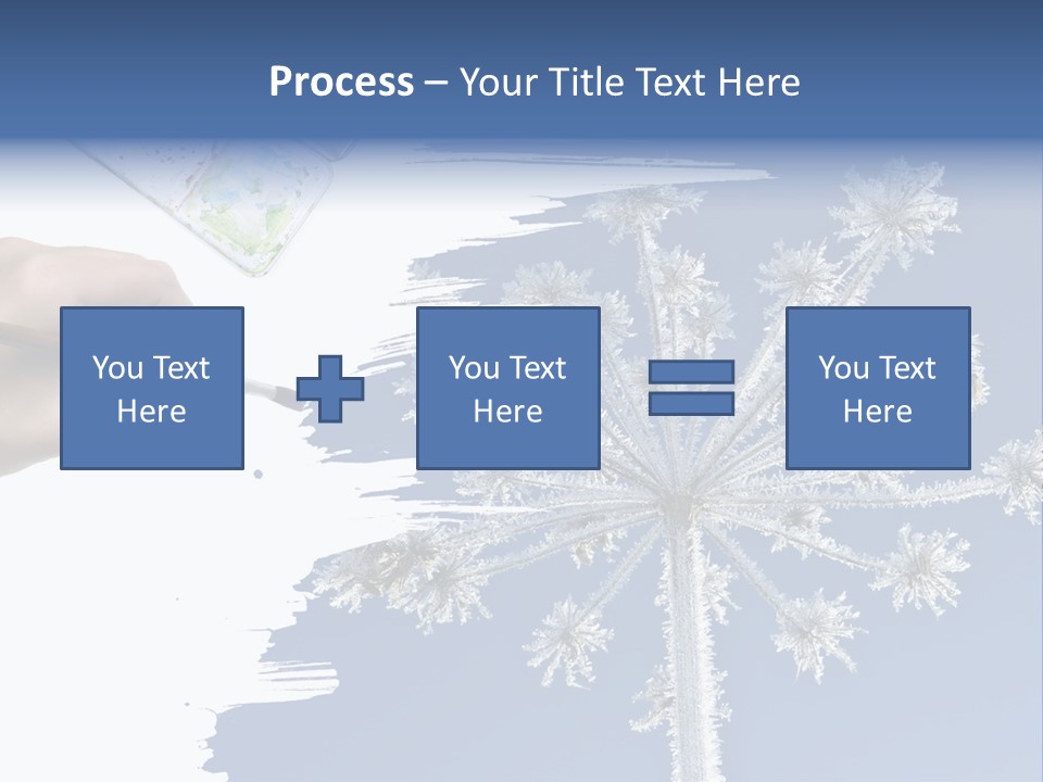 Dive Flipper Sport PowerPoint Template