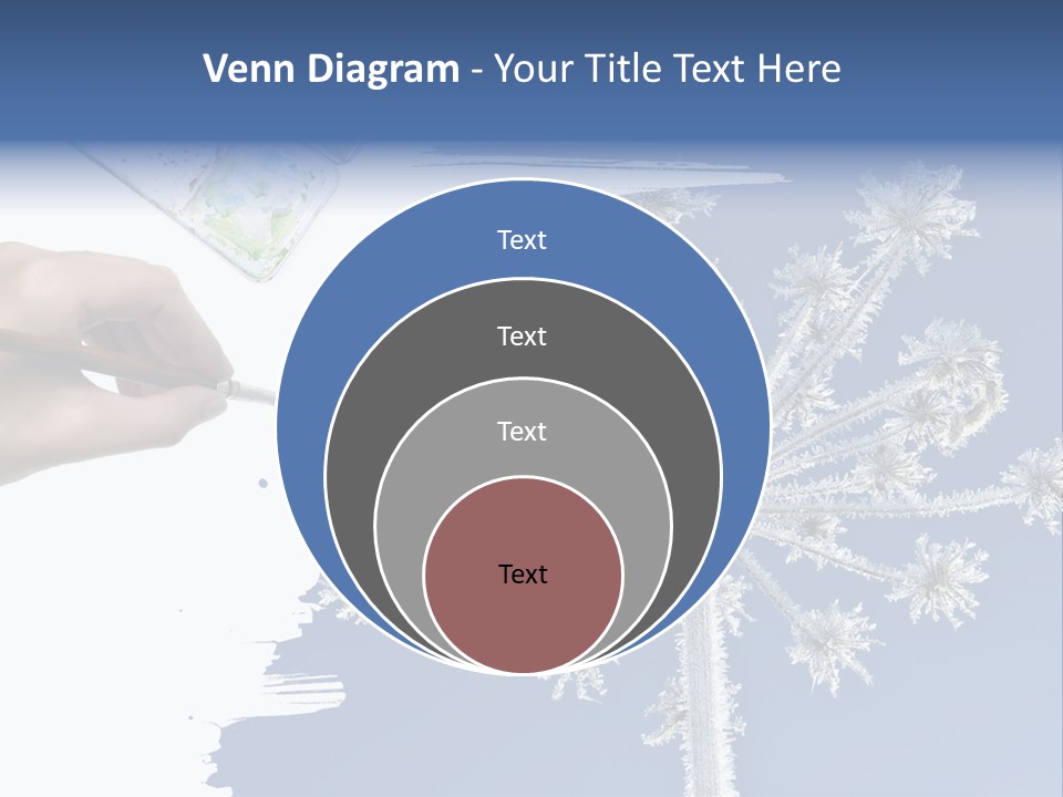 Dive Flipper Sport PowerPoint Template