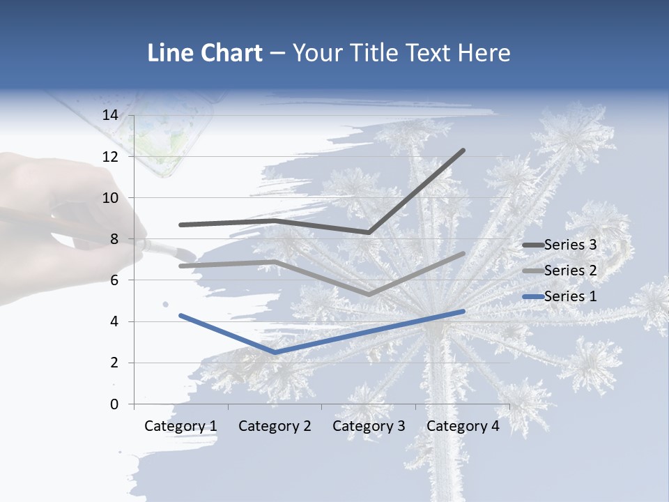 Dive Flipper Sport PowerPoint Template