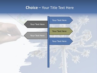 Dive Flipper Sport PowerPoint Template