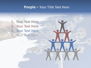 Dive Flipper Sport PowerPoint Template