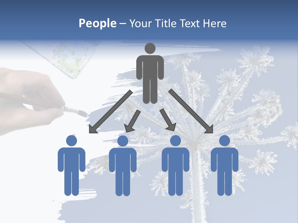 Dive Flipper Sport PowerPoint Template