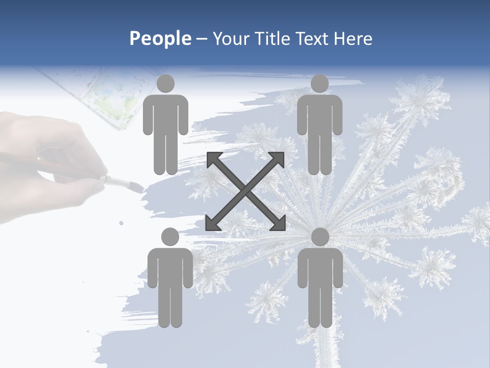 Dive Flipper Sport PowerPoint Template