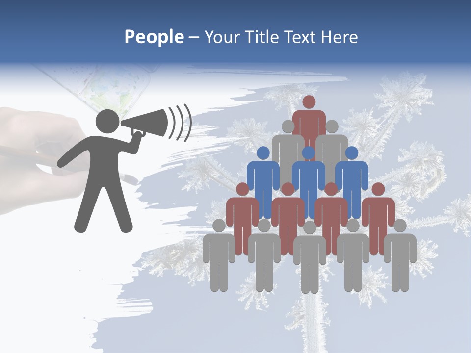 Dive Flipper Sport PowerPoint Template