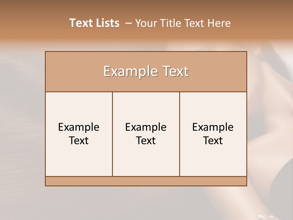 Studio Skin Fashion PowerPoint Template