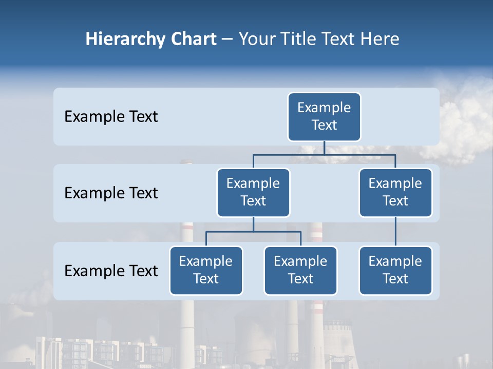 Exhaust Carbon Electricity PowerPoint Template