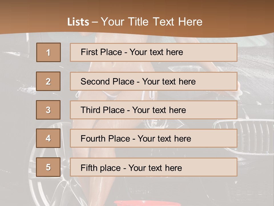 Lifestyle Close Clean PowerPoint Template