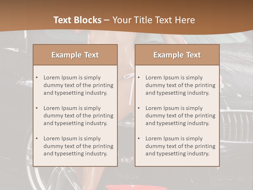 Lifestyle Close Clean PowerPoint Template