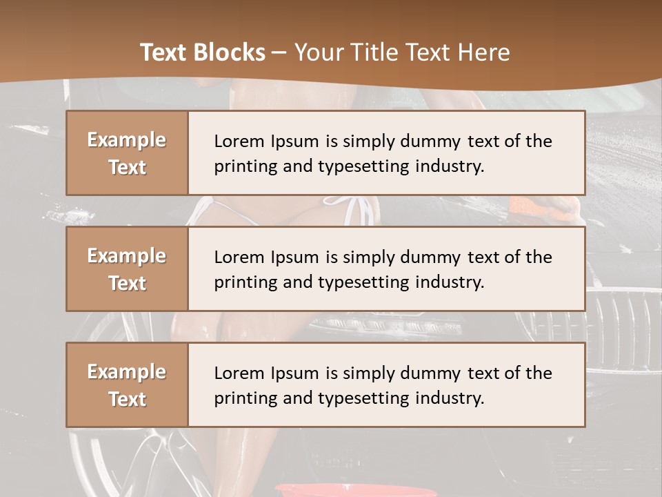 Lifestyle Close Clean PowerPoint Template