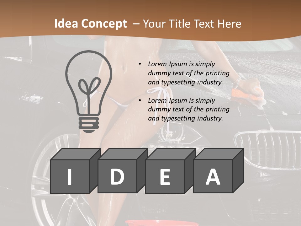 Lifestyle Close Clean PowerPoint Template