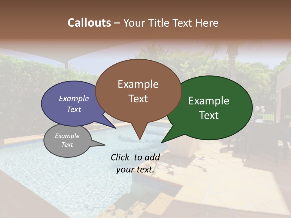 Day Water Wealth PowerPoint Template