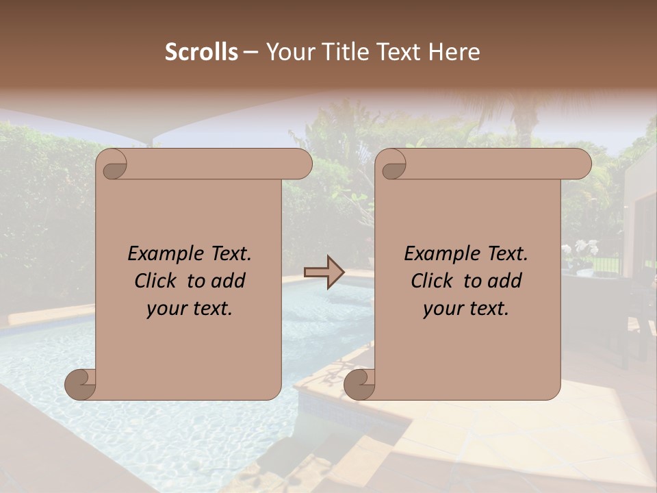 Day Water Wealth PowerPoint Template