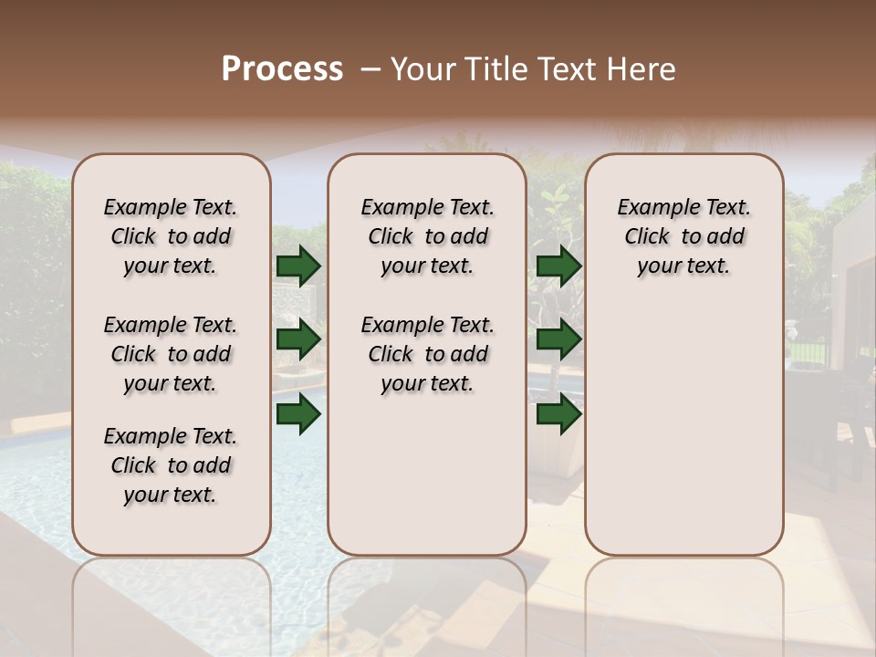 Day Water Wealth PowerPoint Template