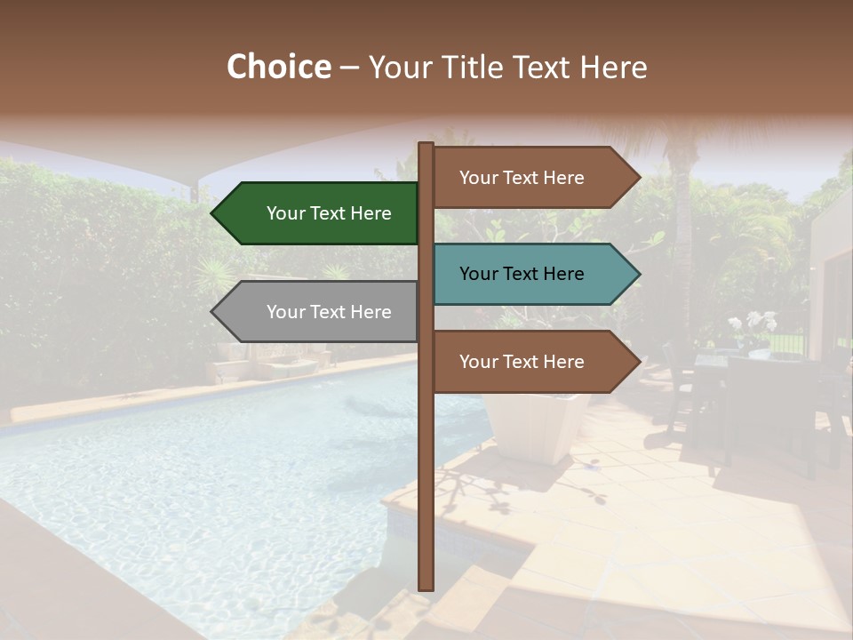Day Water Wealth PowerPoint Template