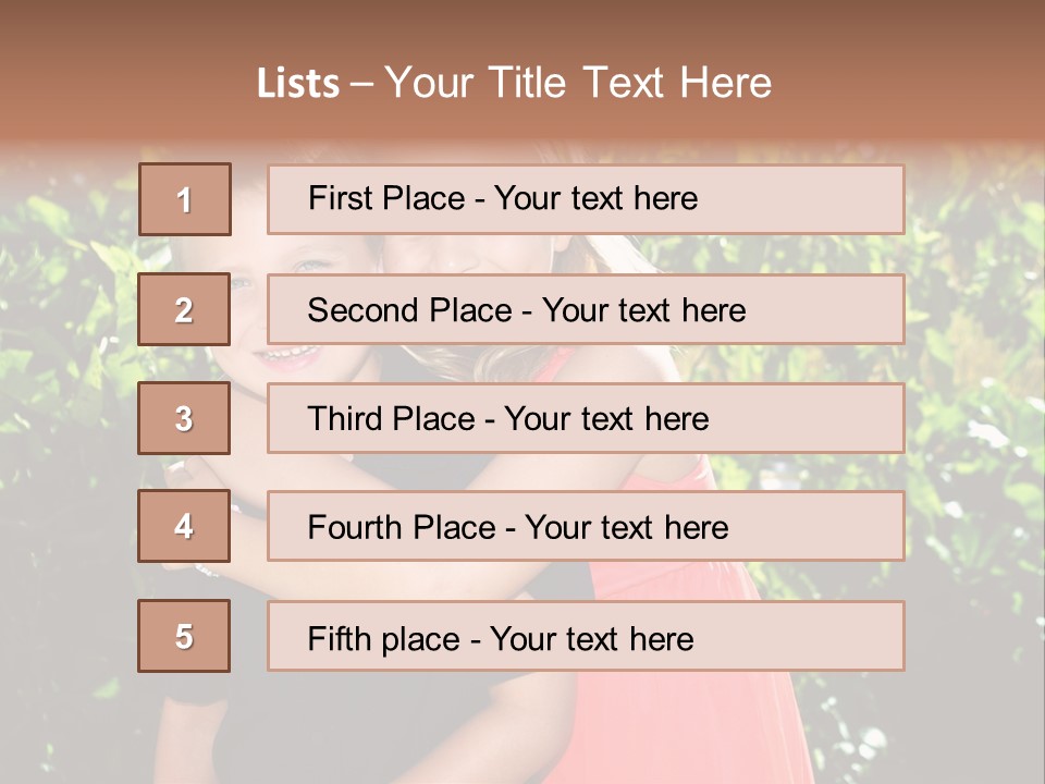 Loves Fathers Father PowerPoint Template