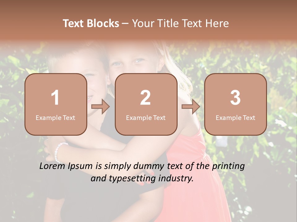 Loves Fathers Father PowerPoint Template