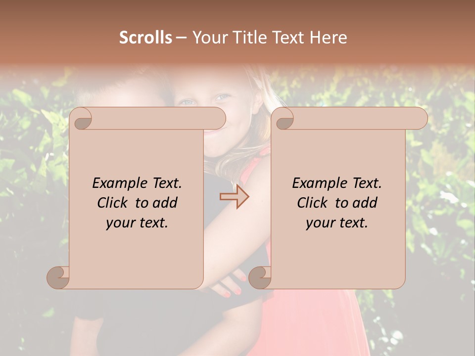 Loves Fathers Father PowerPoint Template