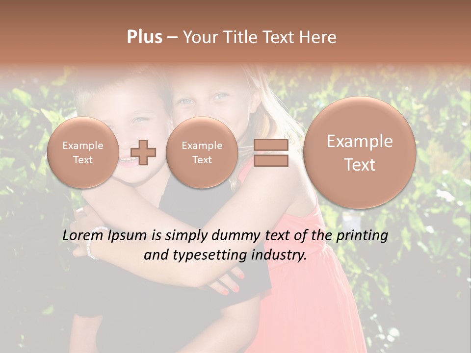 Loves Fathers Father PowerPoint Template