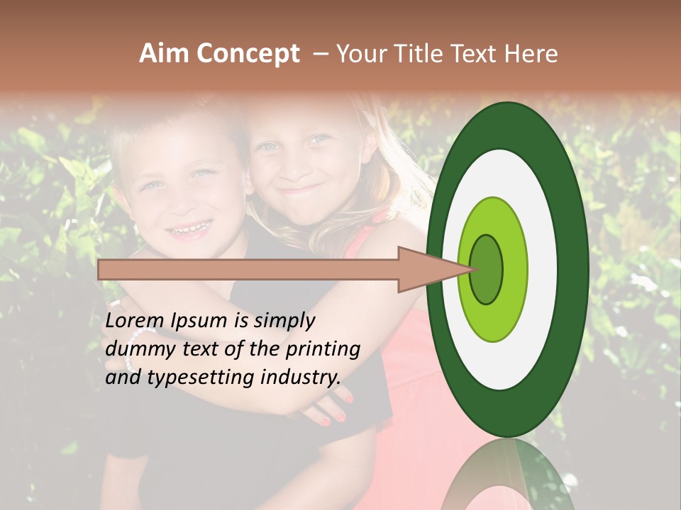 Loves Fathers Father PowerPoint Template