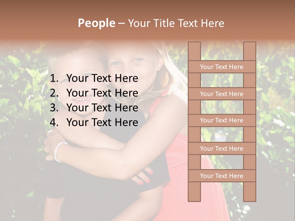 Loves Fathers Father PowerPoint Template