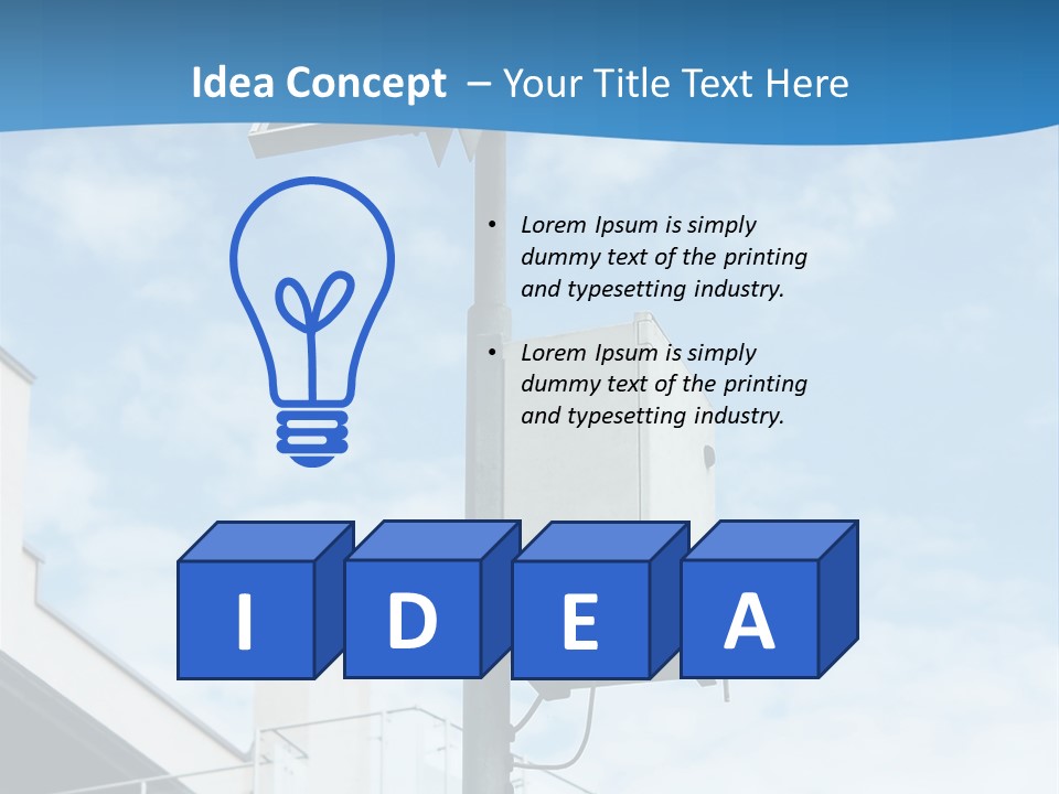 Engineering Innovation Concept PowerPoint Template