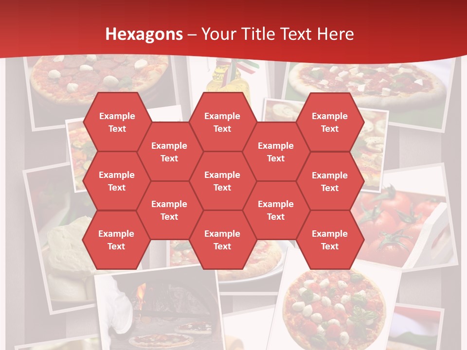 Food Basil Collage PowerPoint Template