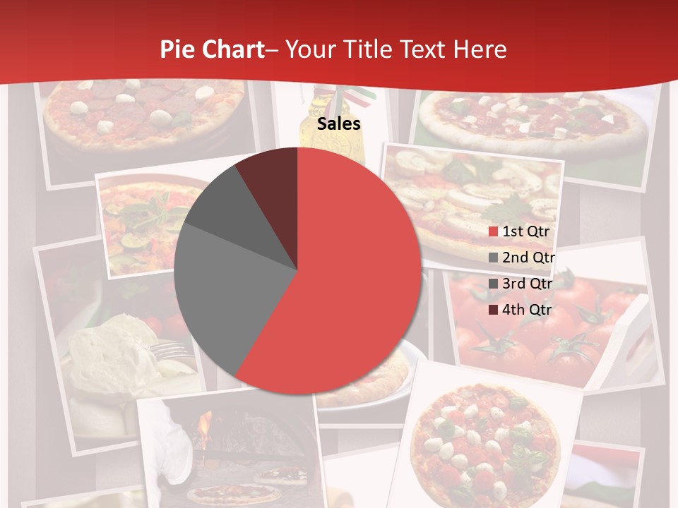 Food Basil Collage PowerPoint Template