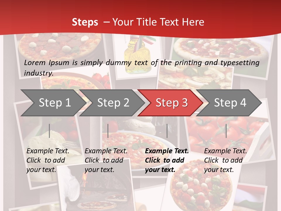 Food Basil Collage PowerPoint Template