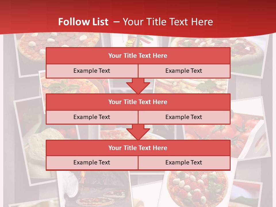 Food Basil Collage PowerPoint Template