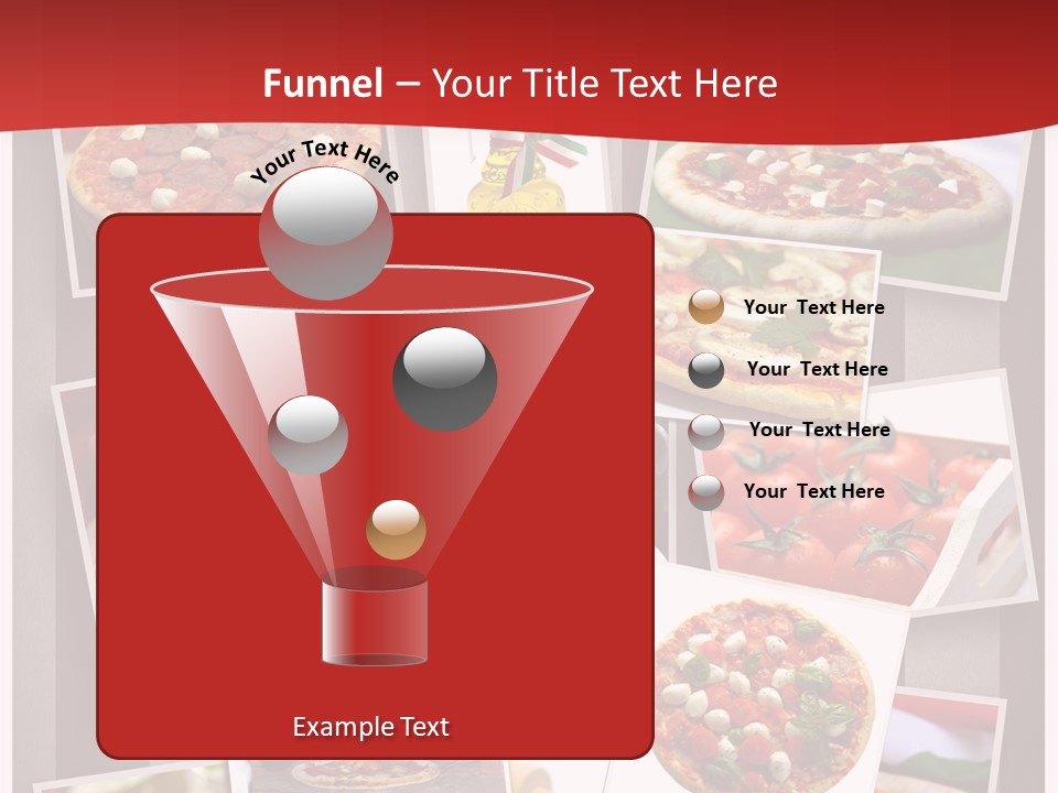 Food Basil Collage PowerPoint Template